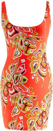 Emilio Pucci Printed Cut Out Mini Dress Size XS