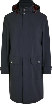 Brunello Cucinelli Hooded Stretch-nylon Jacket - Navy - 52 (IT52 / XL)