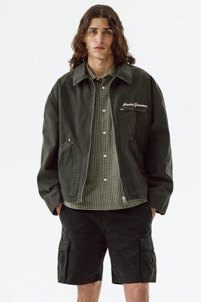 H&M Relaxed Fit Cargo Shorts in Black at Nordstrom, Size 34