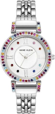 Anne Klein Womens Accented White Dial Watch