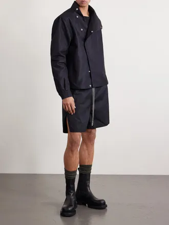 Rick Owens Cotton-Blend Canvas Jacket