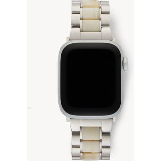 Machete Jewelry Boyfriend Apple Watch Band in Alabaster at Nordstrom