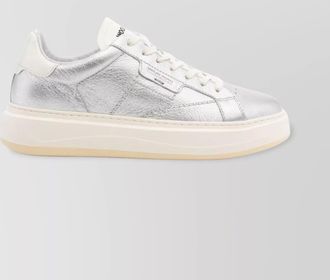 Woolrich leather low-top sneakers