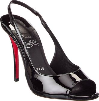 Christian Louboutin Sofia Z 100 Patent Slingback Sandal