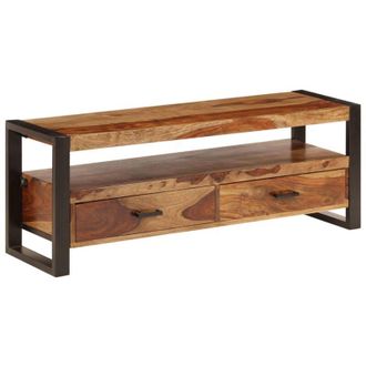 vidaXL Mueble Para Tv Madera Maciza De Acacia 120x35x45 Cm Vidaxl