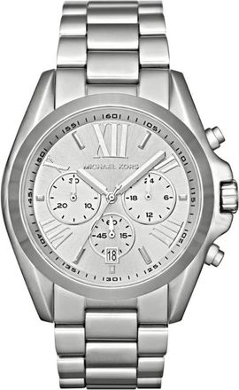 Michael Kors Bradshaw Mk 5535 Horloge - Dames - Horloges - Grijs - ONE Size - Accessoires