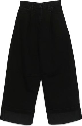 Simone Rocha Jeans Puddle - Nero