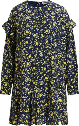 Essentiel Abito asimmetrico a fiori - Blu