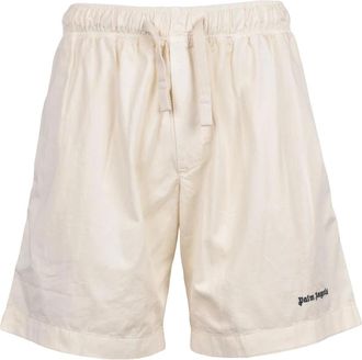 Palm Angels Badmode, Heren, Beige, S, Beachwear