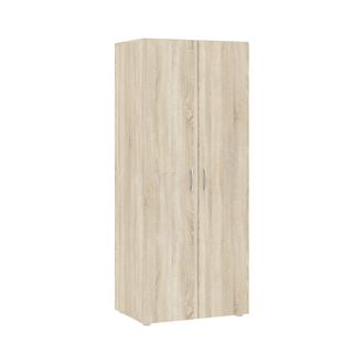 Dmora Dmora - Armario 2 Puertas Malvito, Muebles De Dormitorio, Vestidor, Armario De Ropa, 74x52 H179 Cm, Roble