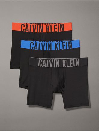 Calvin Klein Mens Intense Power Micro 3-Pack Boxer Brief - Multi - XL