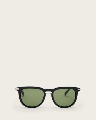 AllSaints Zinc Jude Round Tinted Sunglasses, Size: One Size