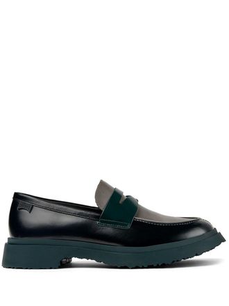 Camper Walden loafers met colourblocking - Zwart