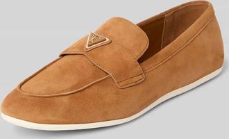 Guess Loafer mit Label-Detail Modell BAYLON in Beige, Größe 36