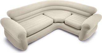 Intex 68575 Sofa ad Angolo Lounge Divano Gonfiabile 257x203x76 cm