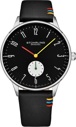 Stührling Symphony Quartz Black Dial Mens Watch M17207