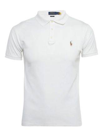 Polo Ralph Lauren logo-embroidered polo shirt - White