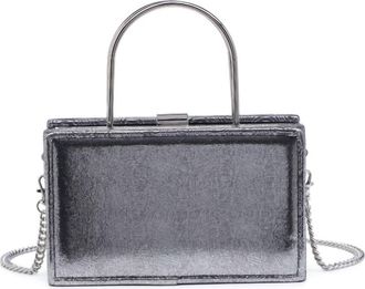 Urban Expression Womens Charlie Evening Bag In Pewter
