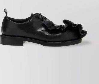 Comme Des Garçons kids lace-up shoes ruffle detail