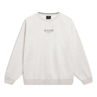 Li-Ning Way Of Wade Graphic Sweatshirt Light Grey AWDT143-10