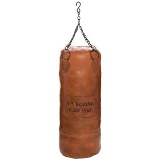 Atmosphera Atmosphera - Saco De Boxeo Loft - Marr&oacute;n - Cuero 36 X 36 X 100 Cm Cr&eacute;ateur DInt&eacute;rieur