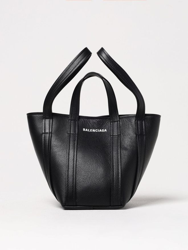 Borsa Everyday XS North-South in pelle a grana