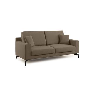 Divani.Store Divani.store - Prestige Sof&aacute; Moderno En Microfibra Desmontable 166 Cm Marr&oacute;n