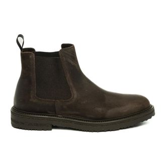 Frau Schoenen, Heren, Bruin, 44 EU, Leer, Beatles Chelsea Boot
