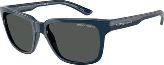 A|X Armani Exchange AX4026S 840087 Mens Sunglasses Blue Size 56
