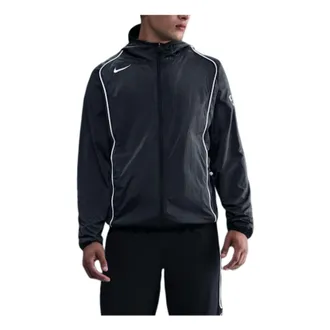 Nike Total 90 Repel Soccer Full-Zip Jacket Black LT Smoke Grey Sail HV6406-010