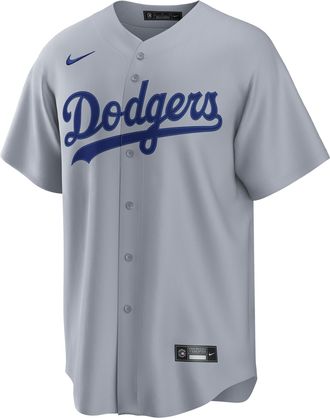 Nike Shohei Ohtani Los Angeles Dodgers Nike Mens MLB Replica Jersey in Grey | RP260IQJLD9-828