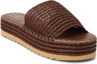 Matisse Footwear Del Mar Platform Slide Sandal in Cocoa at Nordstrom, Size 10