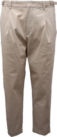 Paolo Pecora Broeken, Heren, Wit, M, Stijlvolle broek met model 21Ic 1M0B11106551343