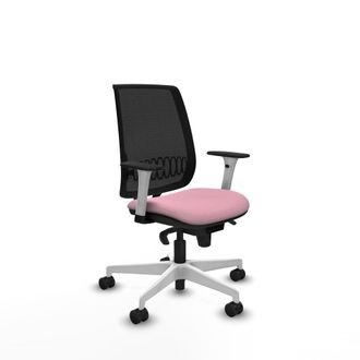 Piqueras y Crespo Silla De Oficina Piqueras Y Crespo Alares Negra Malla Ajustable