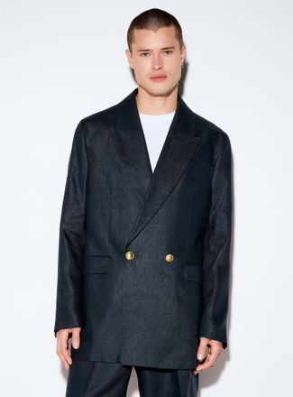 Drykorn Mens Logen double-breasted jacket
