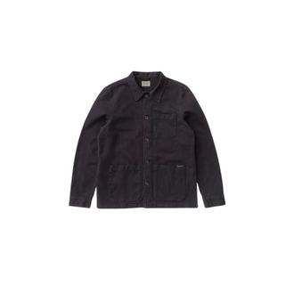 Nudie Jeans Barney Worker Jacket - male - Nudie Jeans - Light Jackets - Black - XL - Jackets
