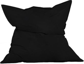 Concept Usine Puf rectangular de exterior XXL 180x140cm negro