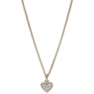 John Hardy Essentials Heart Necklace in Gold at Nordstrom, Size 18