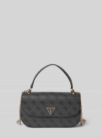 Guess Umhängetasche mit Label-Applikation Modell ECO ERICA in Black, Größe 1