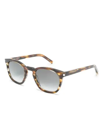 Saint Laurent Eyewear SL28 Sunglasses - Brown