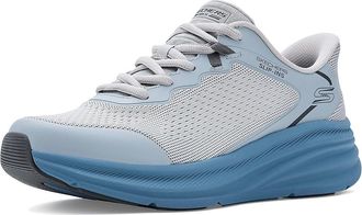 Skechers Bobs Skillz Slip-Ins Sneakers Mens Shoes Grey/Blue : 11.5 D - Medium, Synthetic