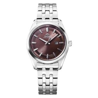 Orient Classic Stretto Date Solar Brown Dial Ladies Watch RA-WG0603R10B
