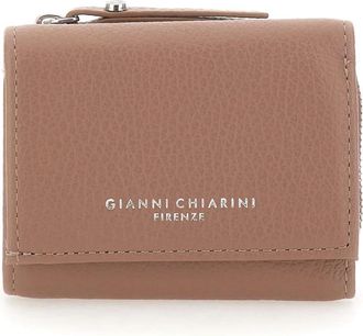 Gianni Chiarini Grain Wallet - Dames - Portefeuilles - Bruin - ONE Size - Leer - Accessoires