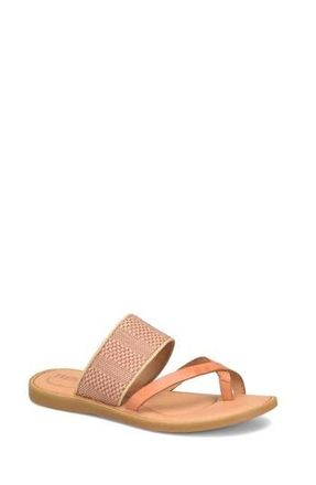 B&oslash;rn Maree Slide Sandal in Orange Combo at Nordstrom Rack, Size 10