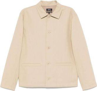 A.P.C. Giacca-camicia in cotone - Toni neutri
