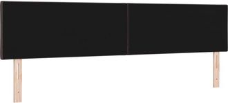 vidaXL Cabecero de Tela Geometric Manual Marrón oscuro 200 cm tela Vidaxl