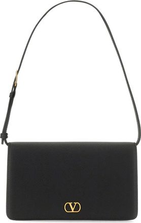 Valentino Garavani Vlogo Signature Shoulder Strap Wallet-Donna