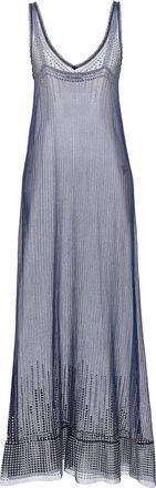 Paco Rabanne Studded Mesh Dress