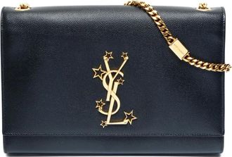 Saint Laurent 2016 Kate schoudertas met logo - Zwart