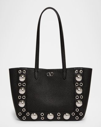 Valentino Garavani Nellcote Studded Leather Mini Tote Bag